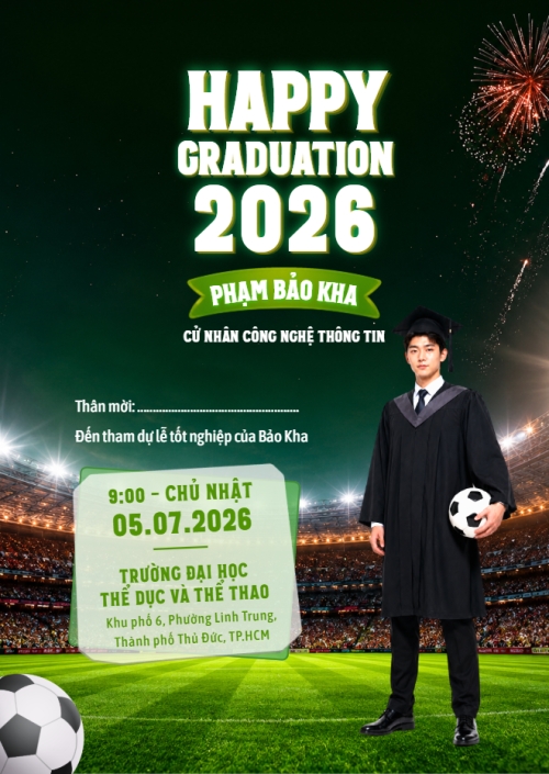 Thư mời tốt nghiệp