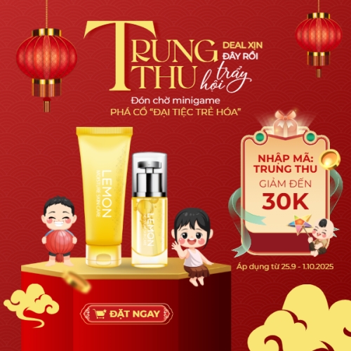 Trung thu, Tết Đoàn Viên, mid-autumn festival, sự kiện, event, mỹ phẩm, beauty, làm đẹp, hiện đại, modern