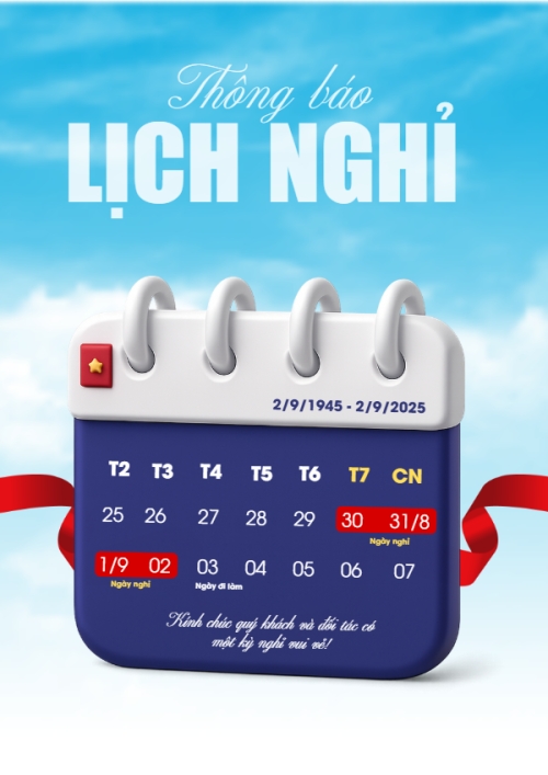 2/9, Quốc Khánh, lễ hội, thông báo, lịch nghỉ, Việt Nam, sự kiện, event, hiện đại, modern