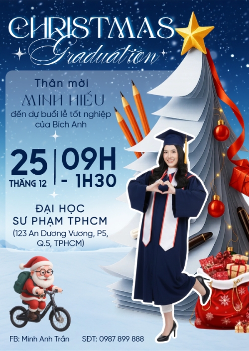 Christmas & graduation