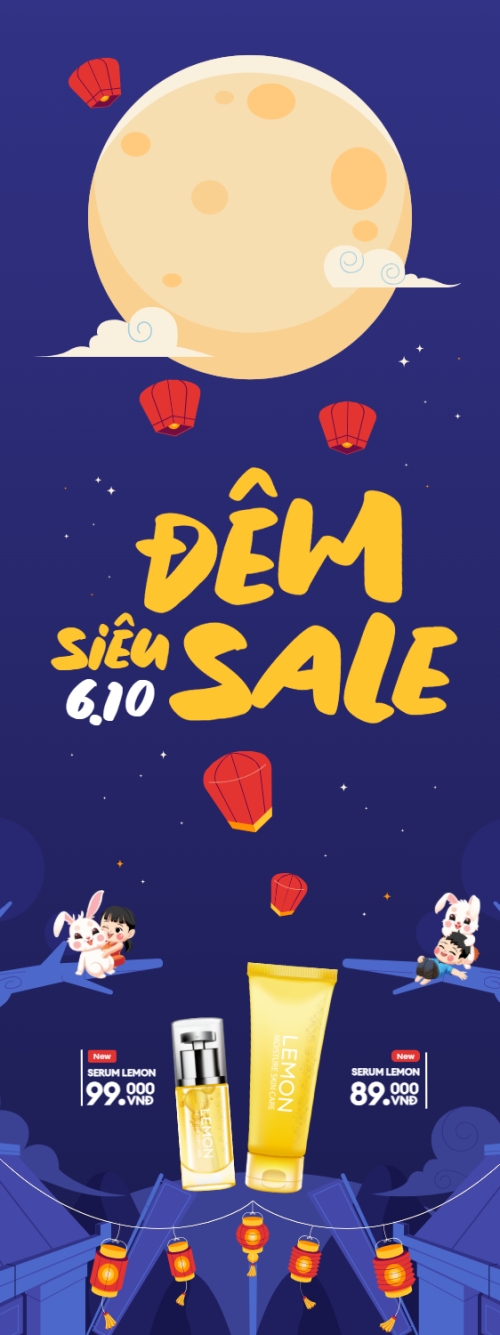 Trung thu, Tết Đoàn Viên, mid-autumn festival, sự kiện, event, lễ hội, festival, mỹ phẩm, beauty, làm đẹp, sale, giảm giá, dễ thương, cute