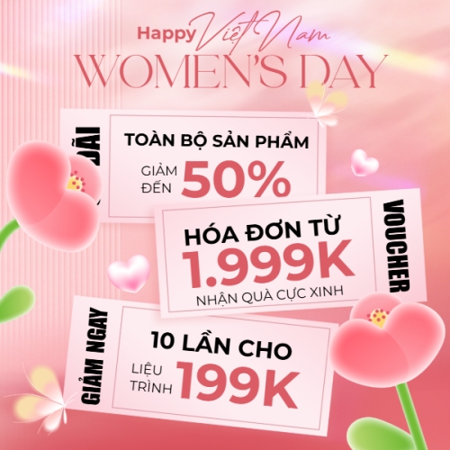 20/10, Ngày phụ nữ Việt Nam, Vietnamese Women's Day, phụ nữ, sự kiện, event, mỹ phẩm, làm đẹp, beauty, hiện đại, modern