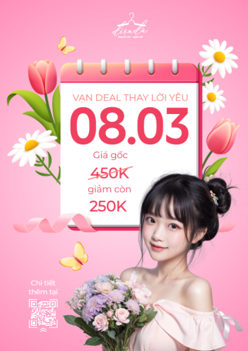 Quốc tế phụ nữ, 8/3, sự kiện, event, văn phòng, office, beauty, làm đẹp