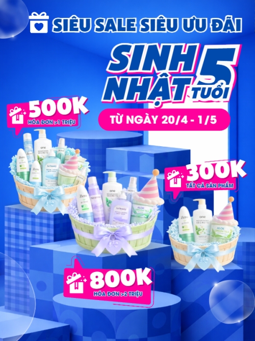 Giảm giá sinh nhật