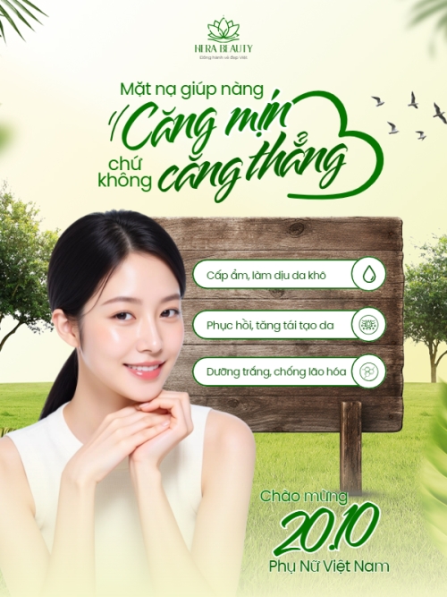 20/10, Ngày phụ nữ Việt Nam, Vietnamese Women's Day, phụ nữ, sự kiện, event, mỹ phẩm, làm đẹp, beauty, hiện đại, modern