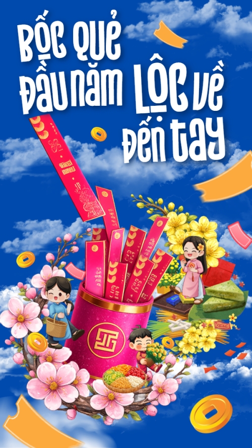 Bốc quẻ đầu năm rước lộc về tay