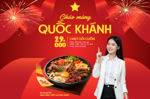 2/9, Quốc Khánh, lễ hội, Việt Nam, đồ ăn, food, thực phẩm, ẩm thực, món ăn, F&B, thức ăn, hiện đại, modern