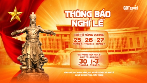 Thông báo nghỉ lễ Giỗ tổ Hùng Vương 2026