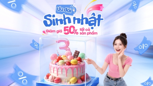 Giảm giá sinh nhật