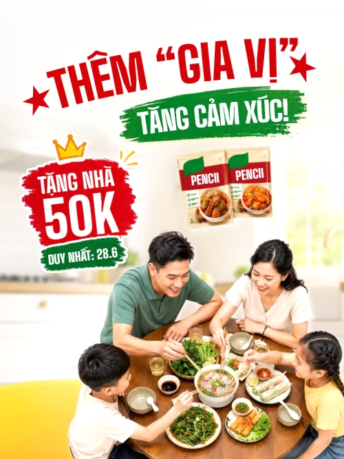 Thêm gia vị tăng cảm xúc