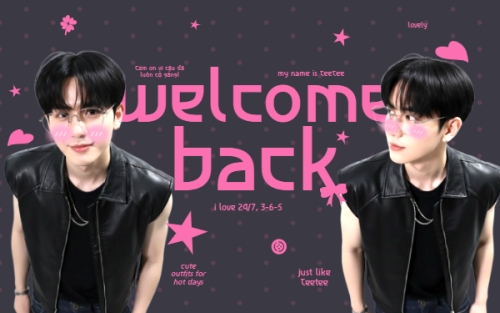 Welcome back
