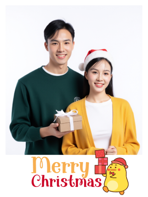 Giáng sinh, Christmas, Noel, 25/12, dễ thương, cute, chibi, hoạt hình, cartoon
