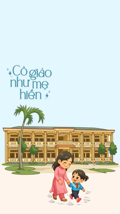 Cô giáo như mẹ hiền