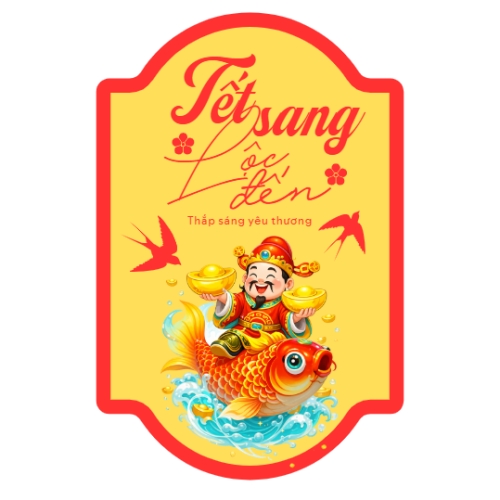 Tết sang lộc đến thắp sáng yêu thương