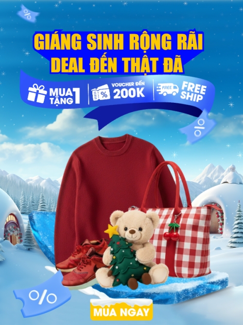 Giáng sinh rộng rãi deal đến thật đã