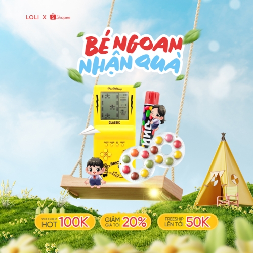 Bé ngoan nhận quà