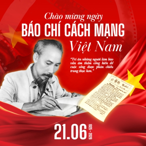 Chào mừng ngày Báo chí Cách mạng Việt Nam 21/6