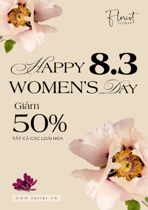 Quốc tế phụ nữ, women's day, 8/3, sự kiện, event, chương trình, sale, giải trí, entertainment