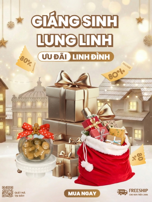 Giáng sinh lung linh ưu đãi linh đình