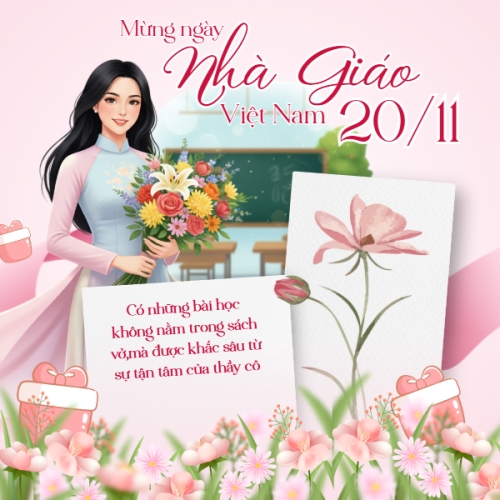 Mừng ngày nhà giáo Việt Nam
