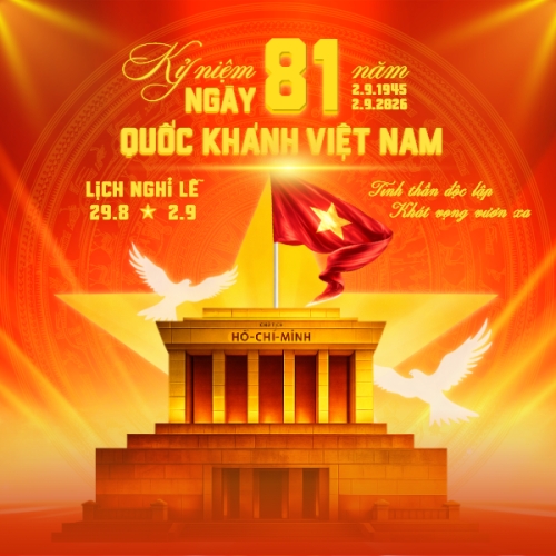 Kỷ niệm 81 năm ngày Quốc khánh Việt Nam