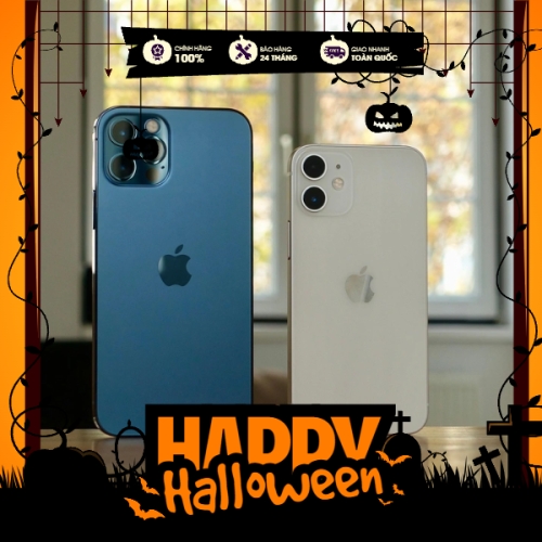 Halloween, điện thoại, phone, công nghệ, technology, điện tử, electronic, dễ thương, cute, chibi, hoạt hình, cartoon