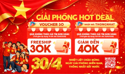 Giải phóng Hot Deal 30/4