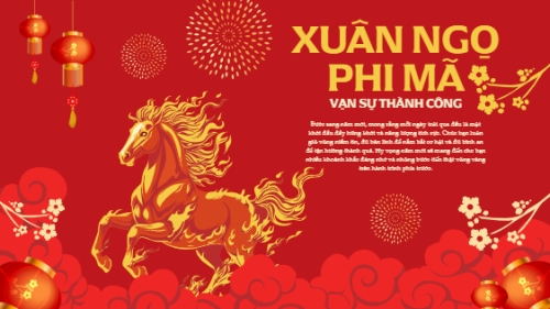 Xuân ngọ phi mã vạn sự thành công
