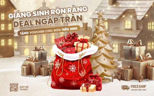 Giáng sinh rộn ràng deal ngập tràn