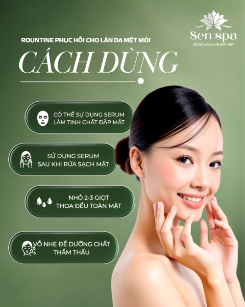 Cách dùng mỹ phẩm