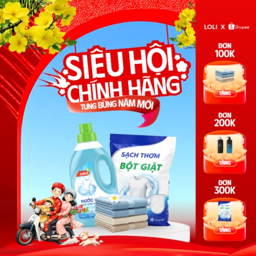 Siêu hội chính hãng tưng bừng năm mới