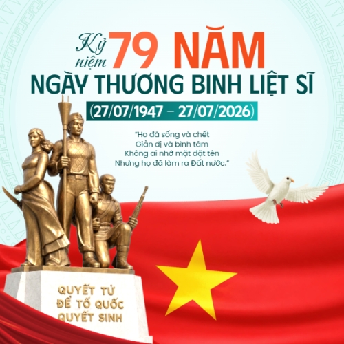 Kỷ niệm 79 năm ngày Thương binh liệt sĩ 27.7