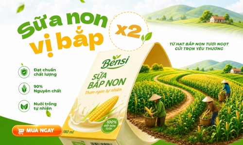 Sữa non X2 vị bắp