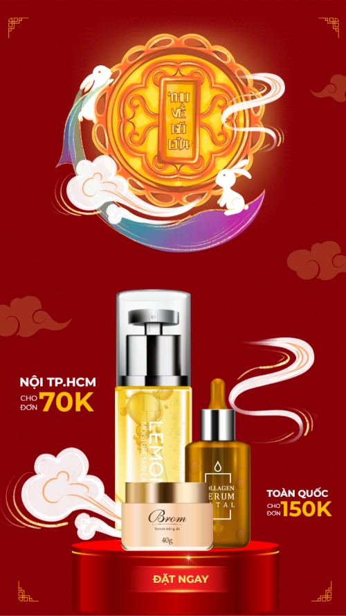 Trung thu, Tết Đoàn Viên, mid-autumn festival, sự kiện, event, lễ hội, festival, mỹ phẩm, beauty, làm đẹp, sale, giảm giá, dễ thương, cute