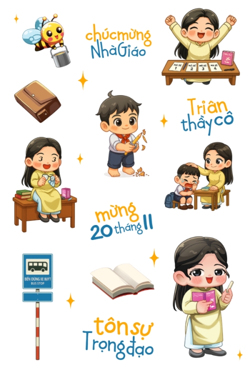 Chúc mừng nhà giáo