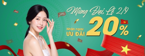 2/9, Quốc Khánh, lễ hội, Việt Nam, spa, beauty, làm đẹp, thẩm mỹ, hiện đại, modern