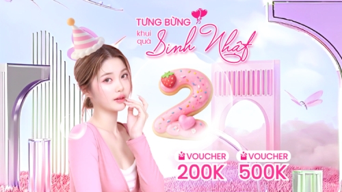Tưng bừng khui quà sinh nhật