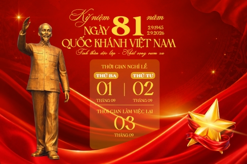 Kỷ niệm 81 năm ngày Quốc khánh Việt Nam