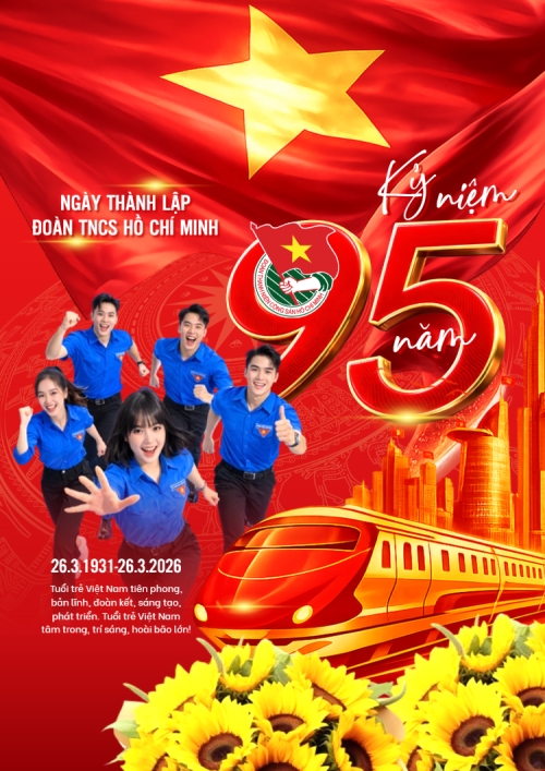 Chào mừng kỷ niệm ngày thành lập Đoàn TNCS Hồ Chí Minh 26/3