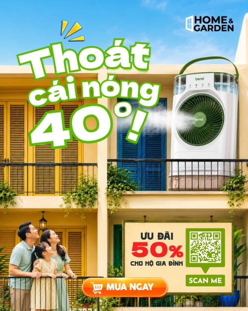 Thoát cái nóng 40 độ