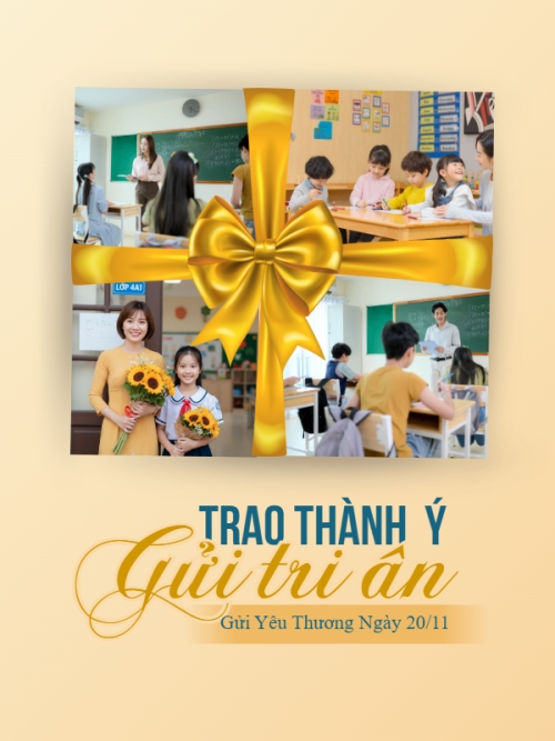Trao thành ý gửi tri ân