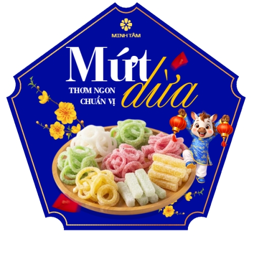 Mứt dưa thơm ngon chuẩn vị
