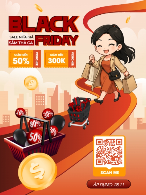 Sale nửa giá sắm thả ga