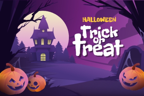 Halloween, lễ hội ma quái, sự kiện, event, dễ thương, cute, chibi, hoạt hình, cartoon