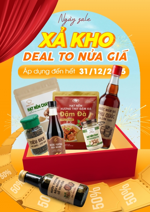 Xả kho deal to nửa giá