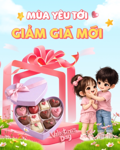 Mùa yêu tới giảm giá mới