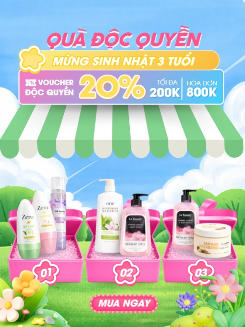 Giảm giá sinh nhật