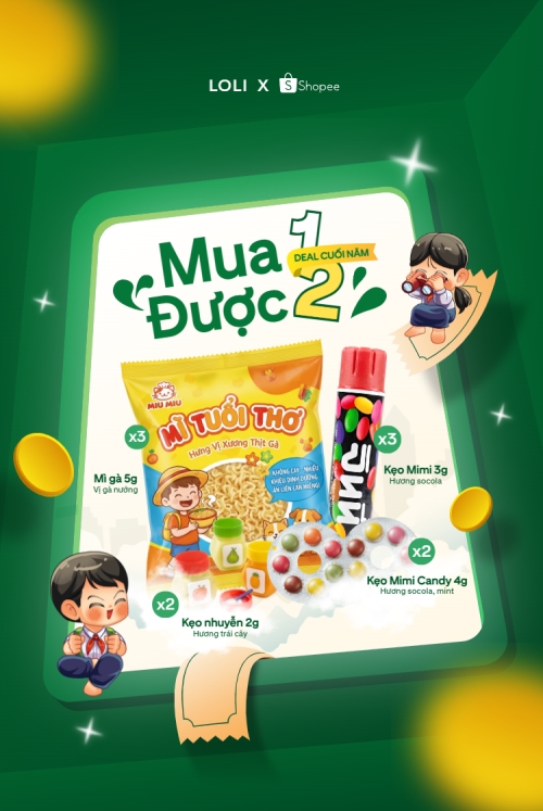 Mua 1 được 2 săn sale cuối năm
