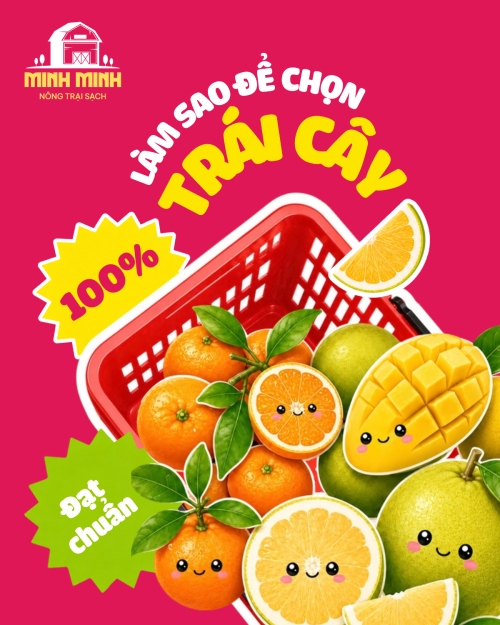 Làm sao để chọn trái cây hàng chuẩn