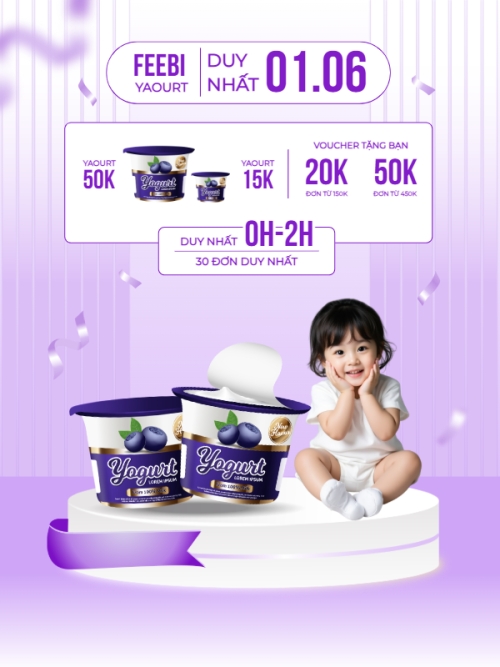 Quốc tế thiếu nhi, 1/6, trẻ em, quảng cáo, giảm giá, ưu đãi, sale, ẩm thực, nước uống